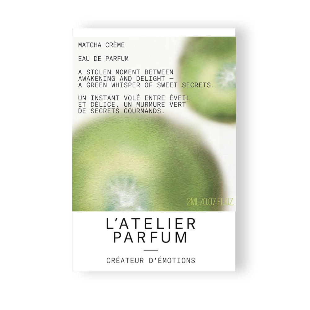 SAMPLE MATCHA CRÈME